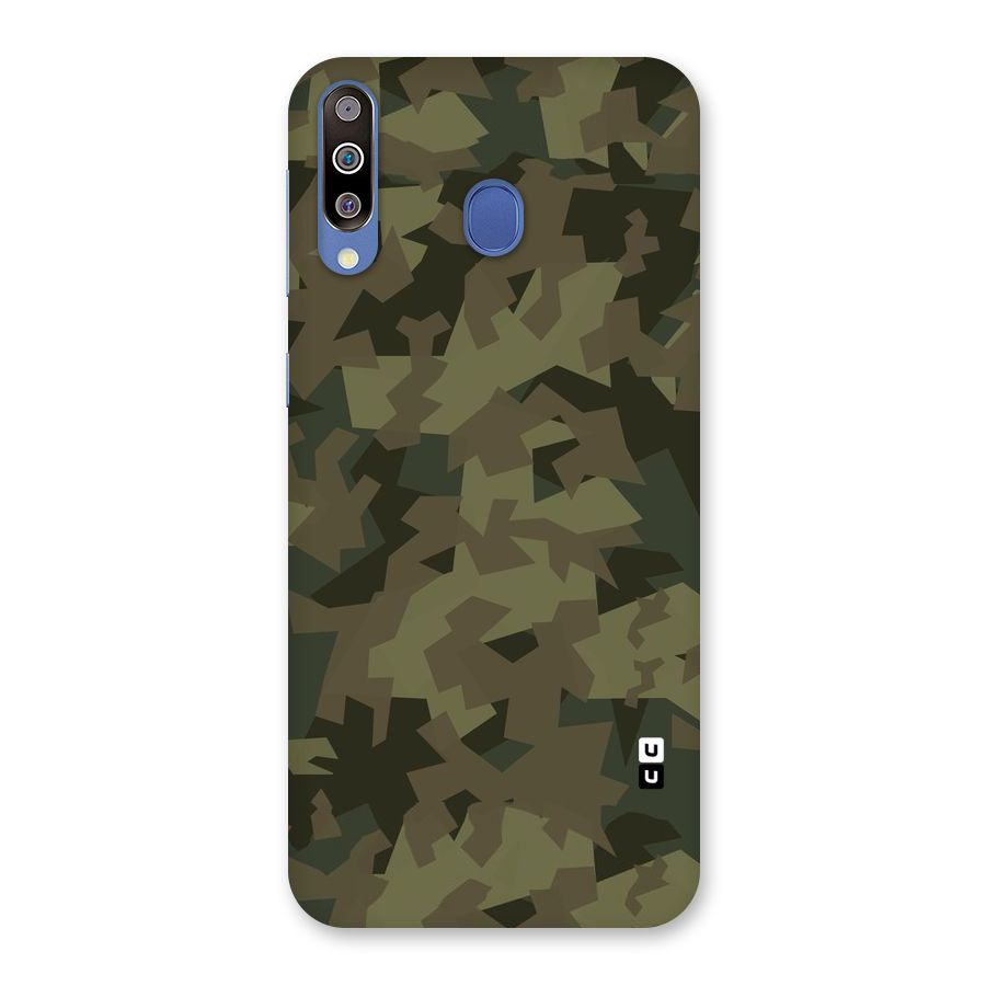 Army Abstract Back Case for Galaxy M30