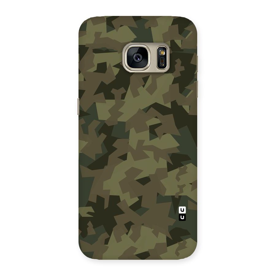 Army Abstract Back Case for Galaxy S7