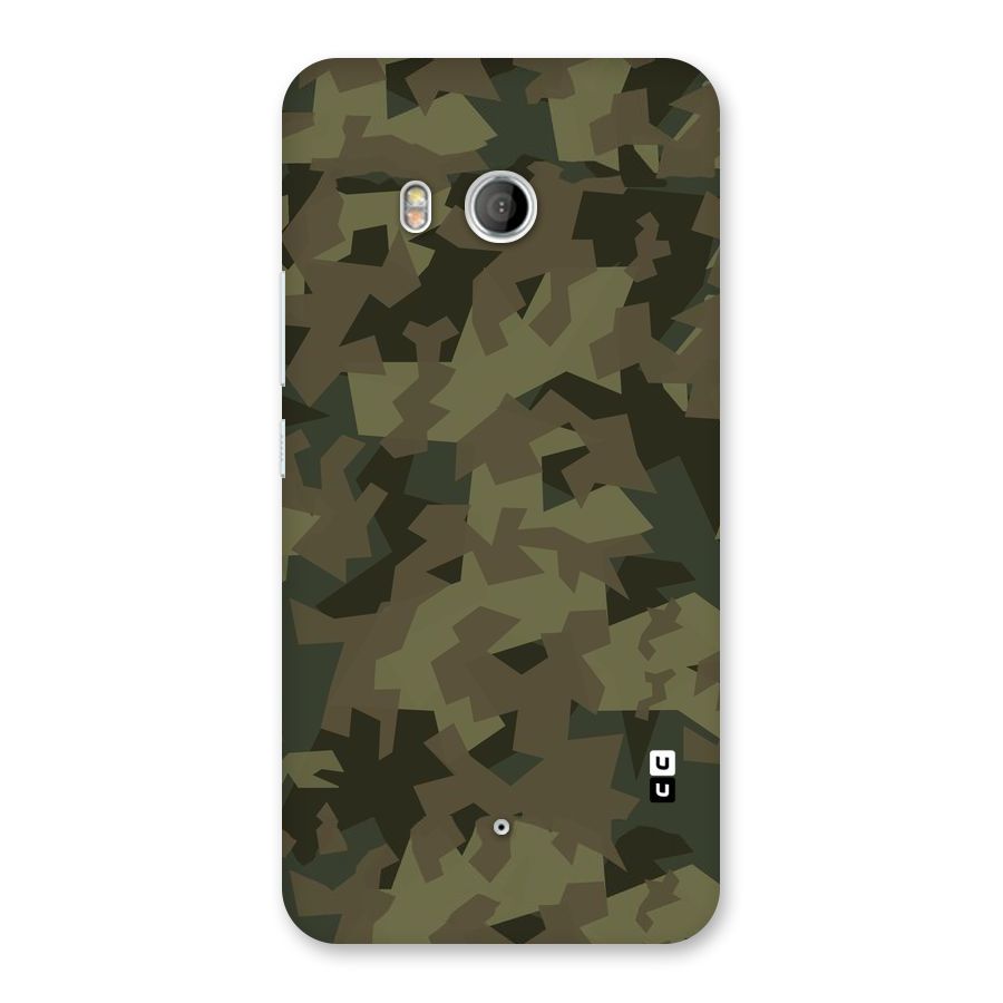 Army Abstract Back Case for HTC U11