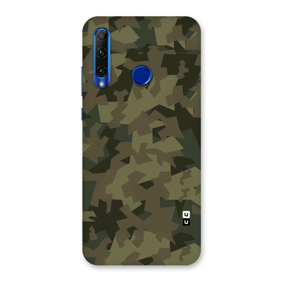 Army Abstract Back Case for Honor 20i