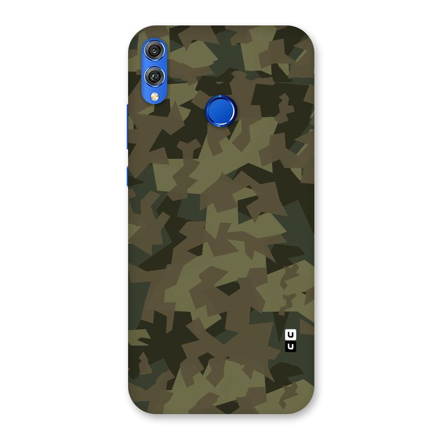 Army Abstract Back Case for Honor 8X