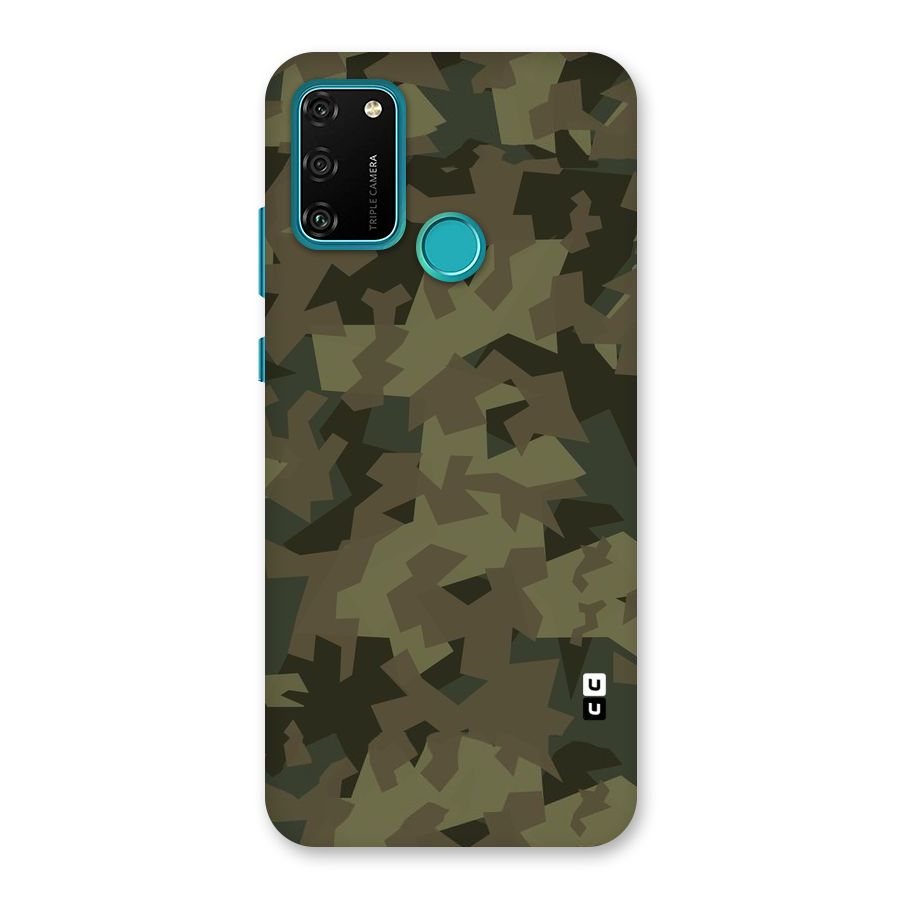Army Abstract Back Case for Honor 9A