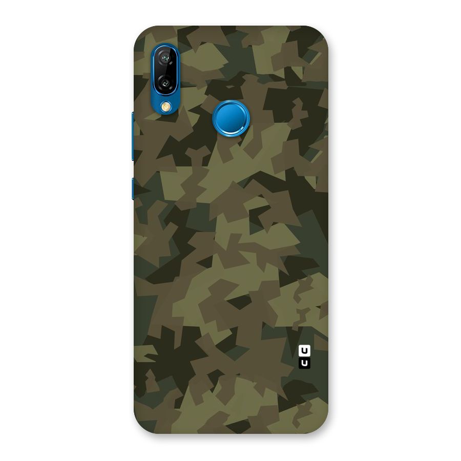 Army Abstract Back Case for Huawei P20 Lite