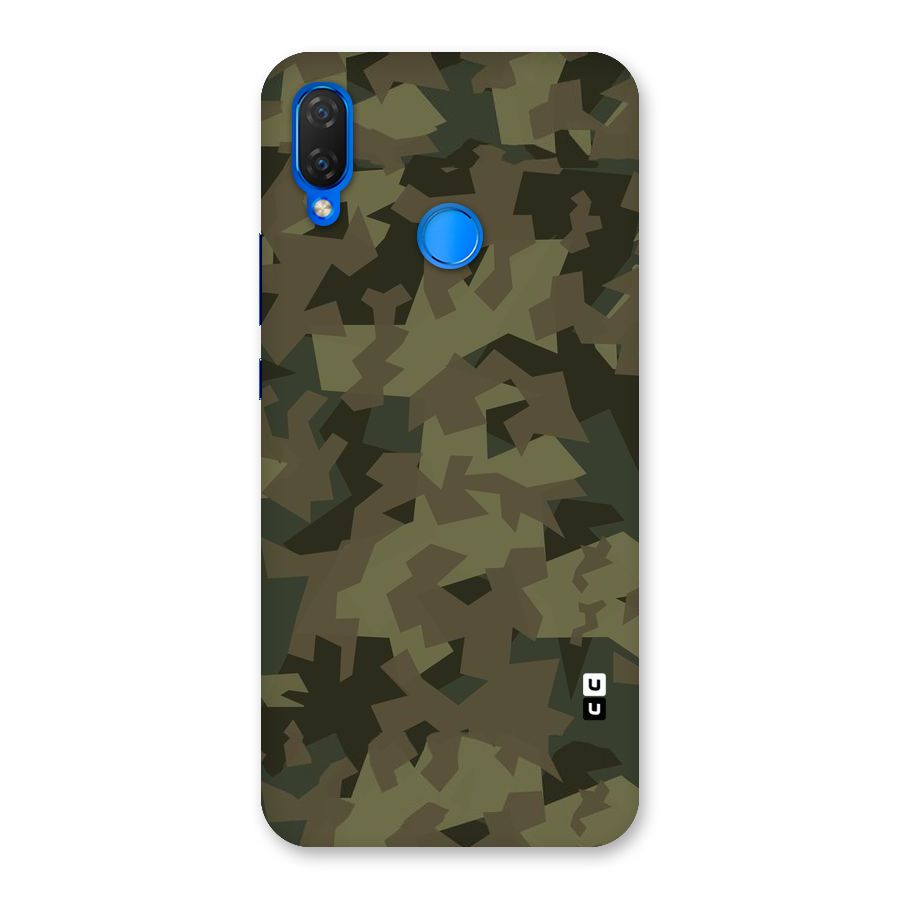 Army Abstract Back Case for Huawei P Smart+