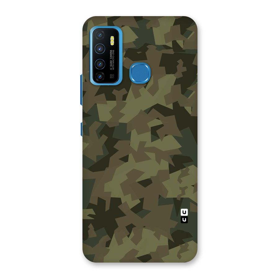 Army Abstract Back Case for Infinix Hot 9