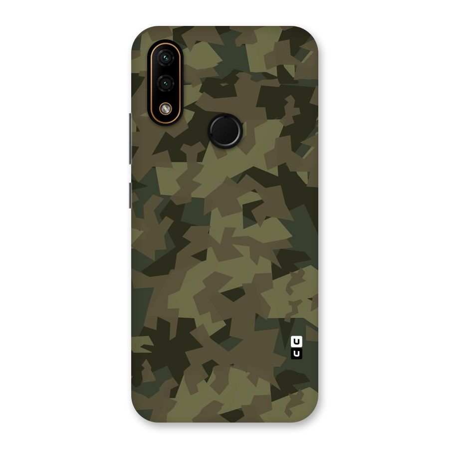 Army Abstract Back Case for Lenovo A6 Note
