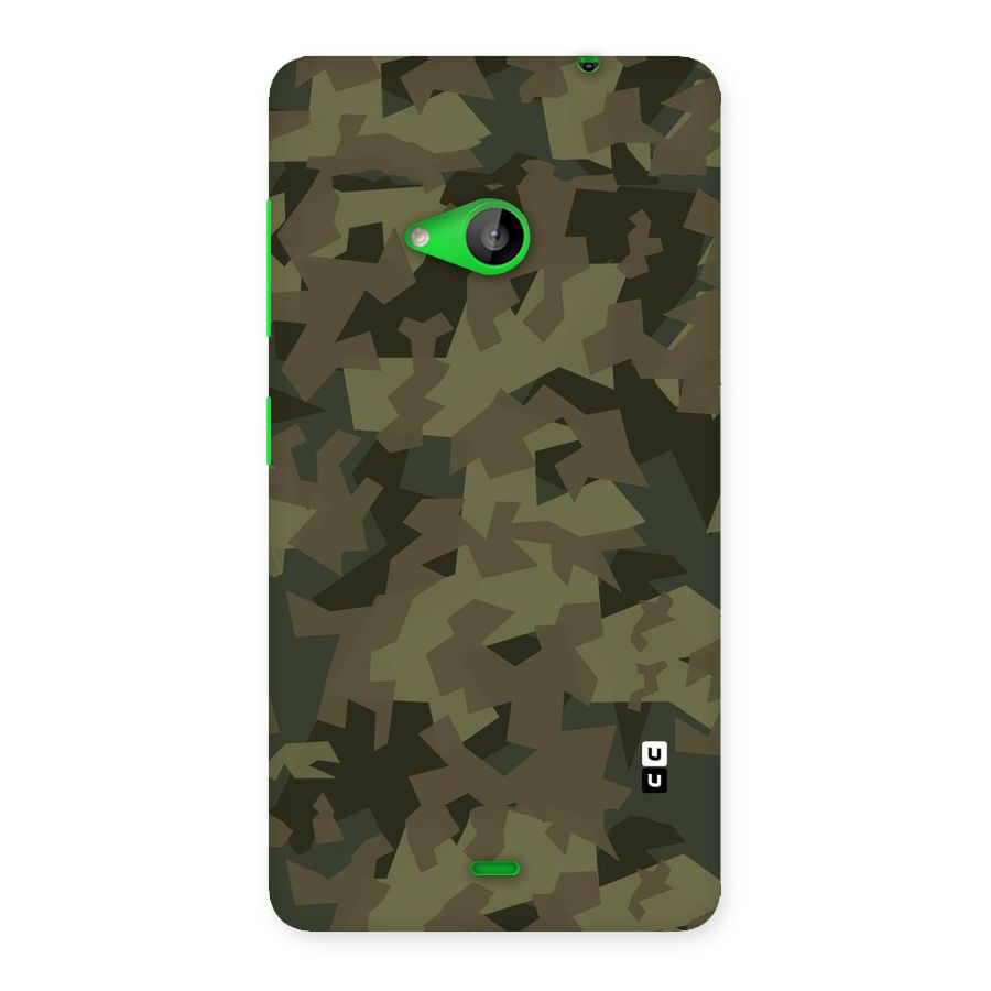 Army Abstract Back Case for Lumia 535