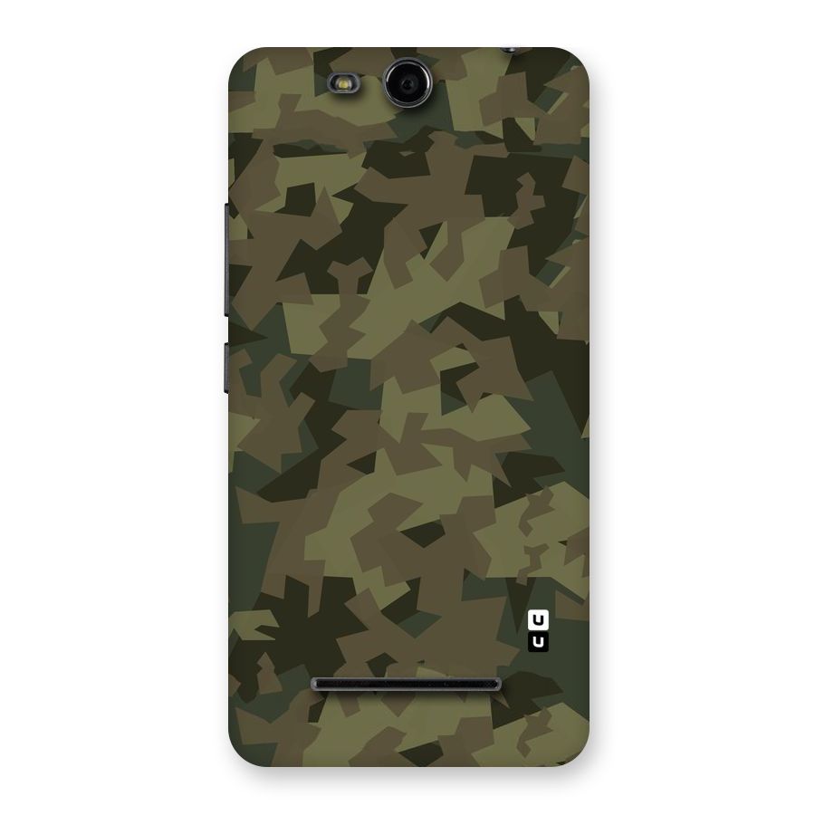 Army Abstract Back Case for Micromax Canvas Juice 3 Q392