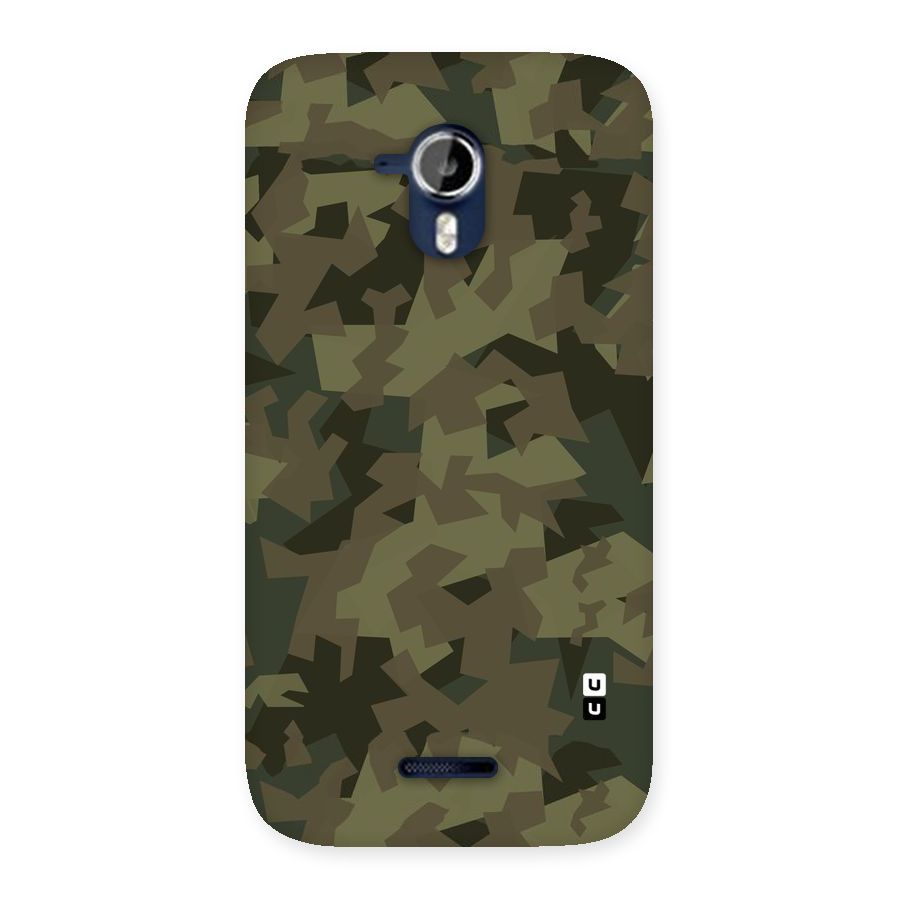 Army Abstract Back Case for Micromax Canvas Magnus A117