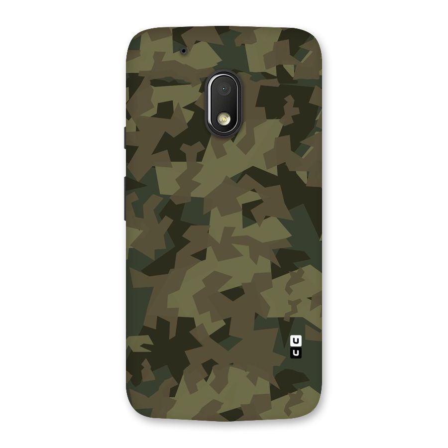 Army Abstract Back Case for Moto G4 Play