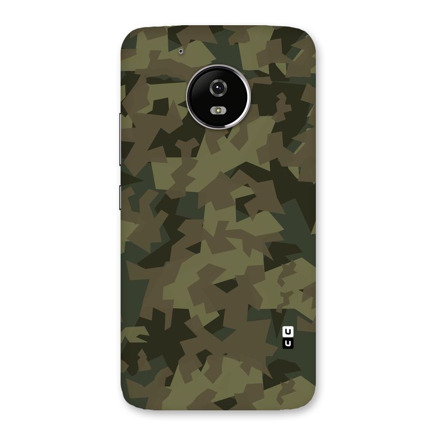 Army Abstract Back Case for Moto G5