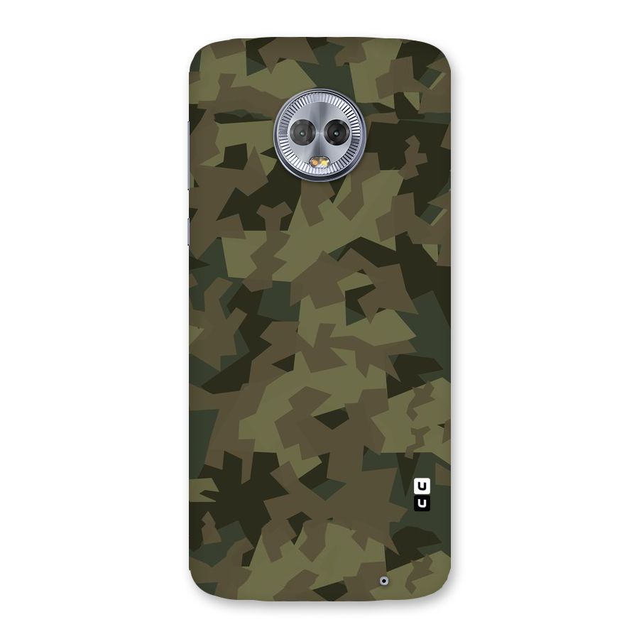 Army Abstract Back Case for Moto G6 Plus