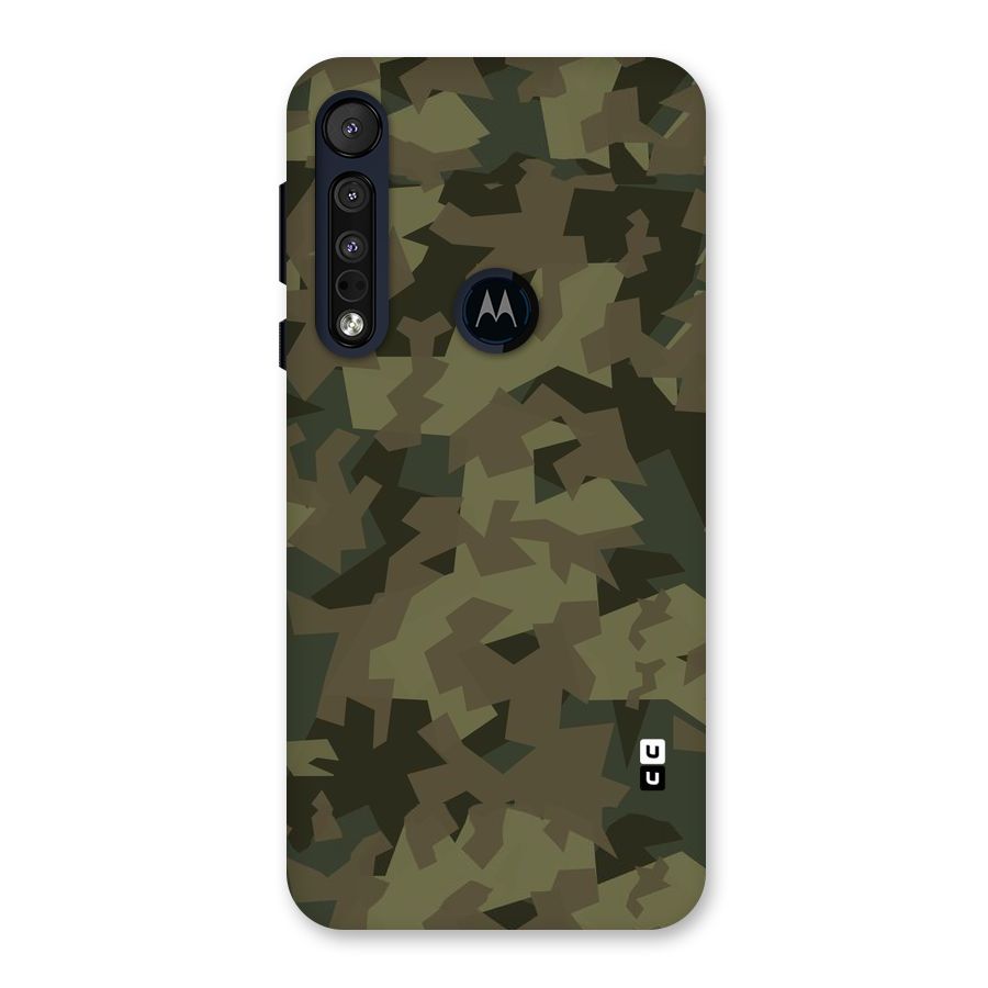 Army Abstract Back Case for Motorola One Macro