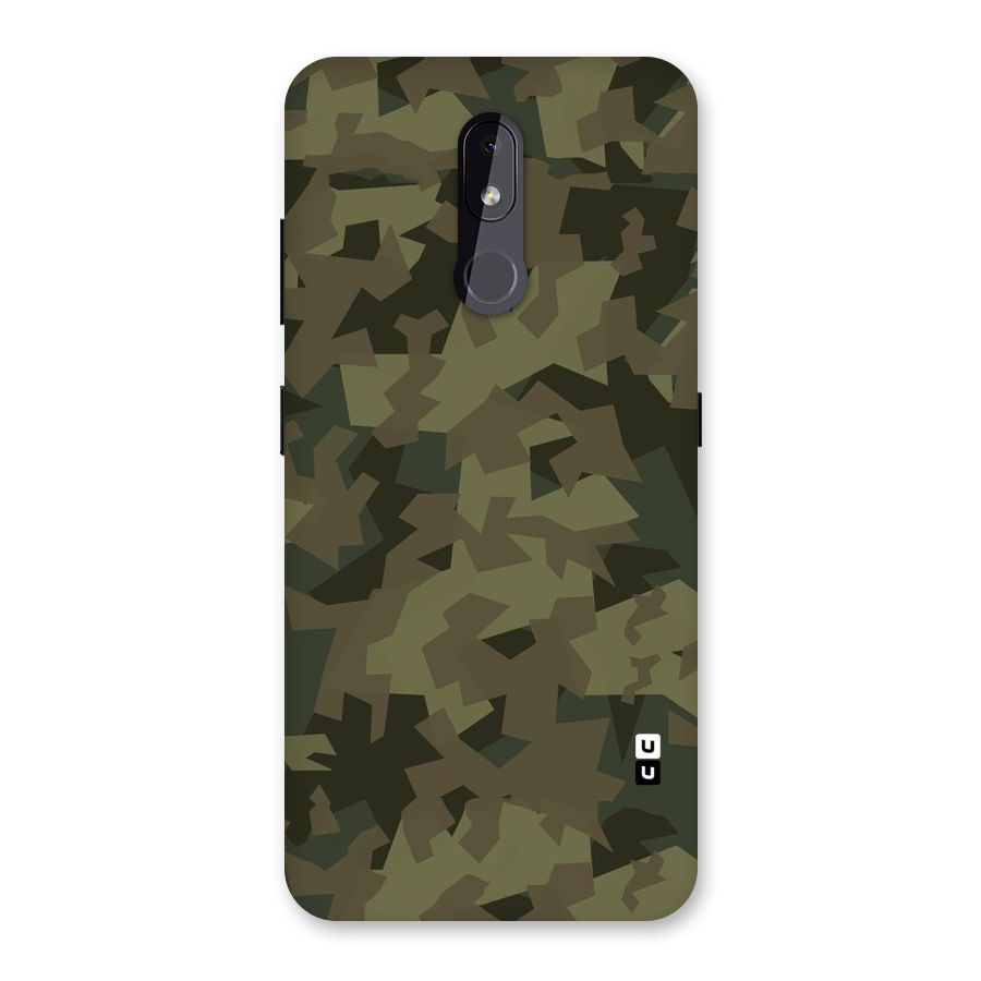 Army Abstract Back Case for Nokia 3.2