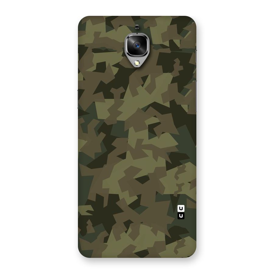 Army Abstract Back Case for OnePlus 3