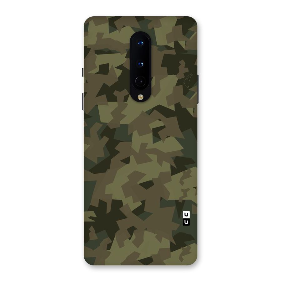 Army Abstract Back Case for OnePlus 8