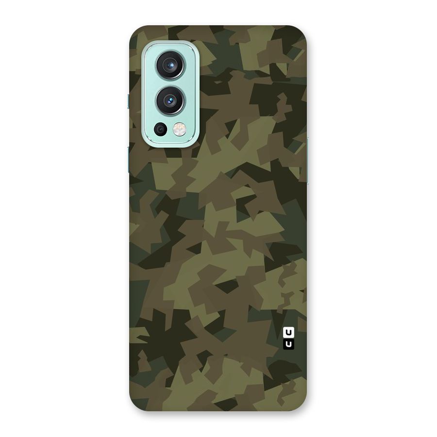 Army Abstract Back Case for OnePlus Nord 2 5G