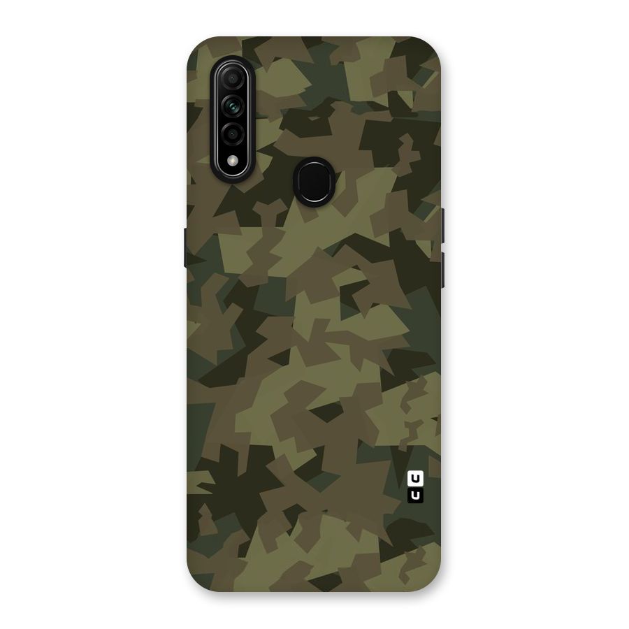 Army Abstract Back Case for Oppo A31