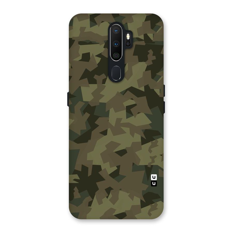 Army Abstract Back Case for Oppo A5 (2020)