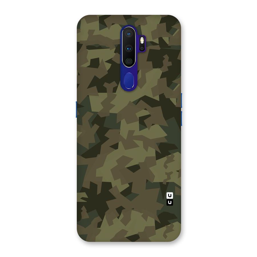 Army Abstract Back Case for Oppo A9 (2020)