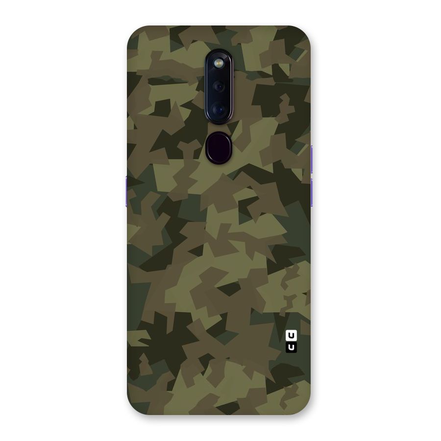 Army Abstract Back Case for Oppo F11 Pro