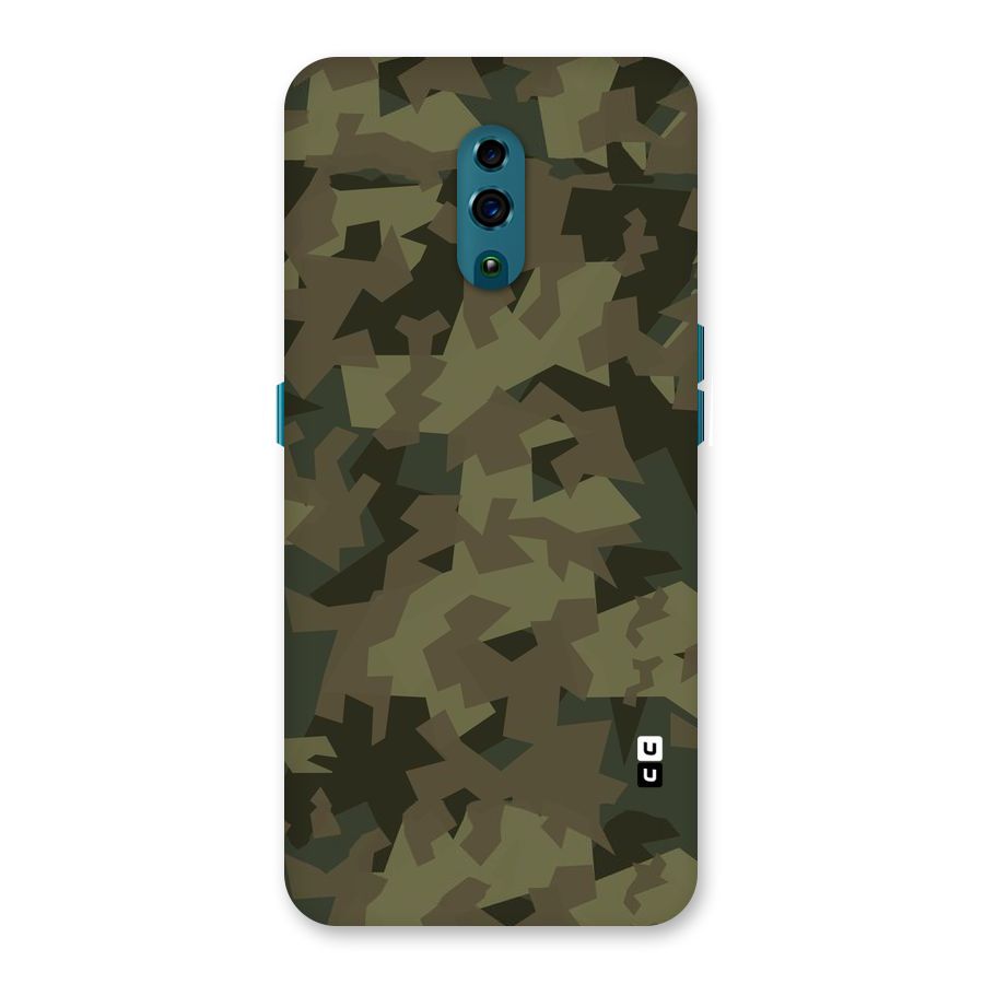 Army Abstract Back Case for Oppo Reno