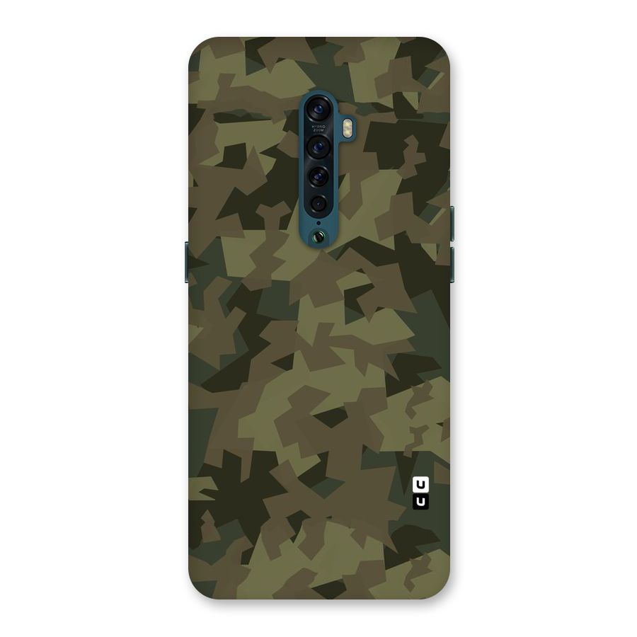 Army Abstract Back Case for Oppo Reno2