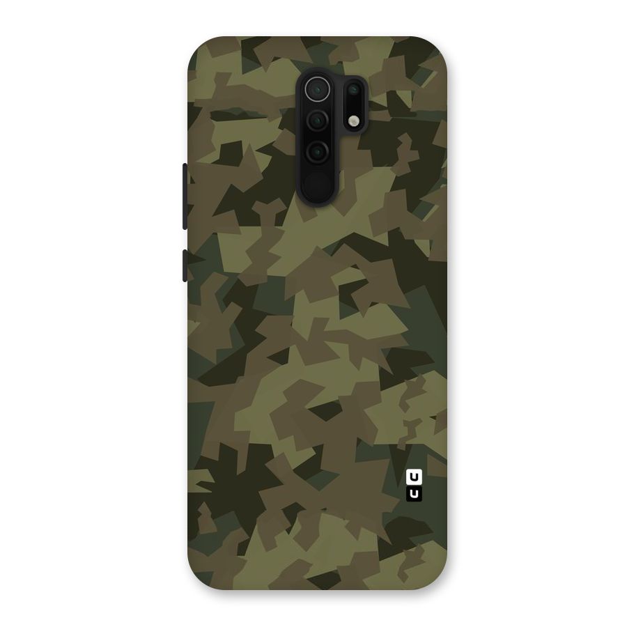 Army Abstract Back Case for Poco M2