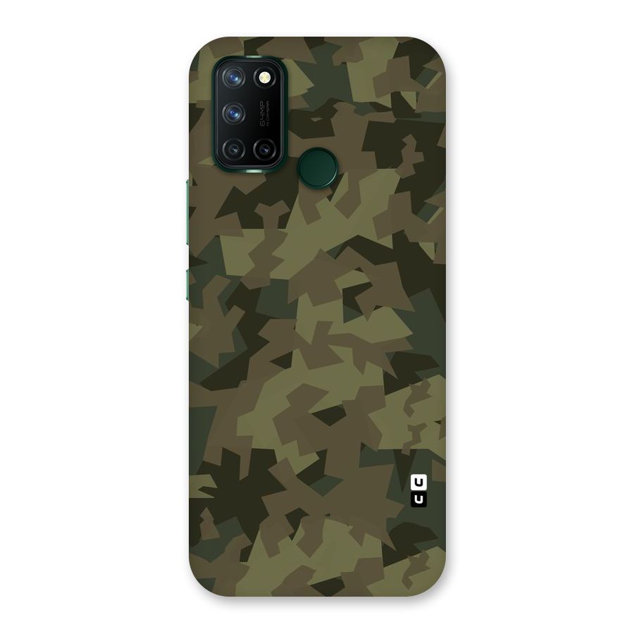 Army Abstract Back Case for Realme 7i