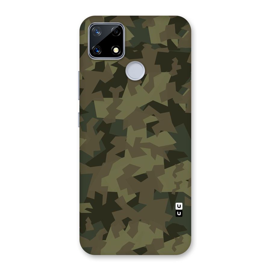 Army Abstract Back Case for Realme Narzo 20