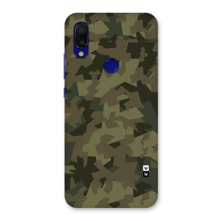 Army Abstract Back Case for Redmi 7