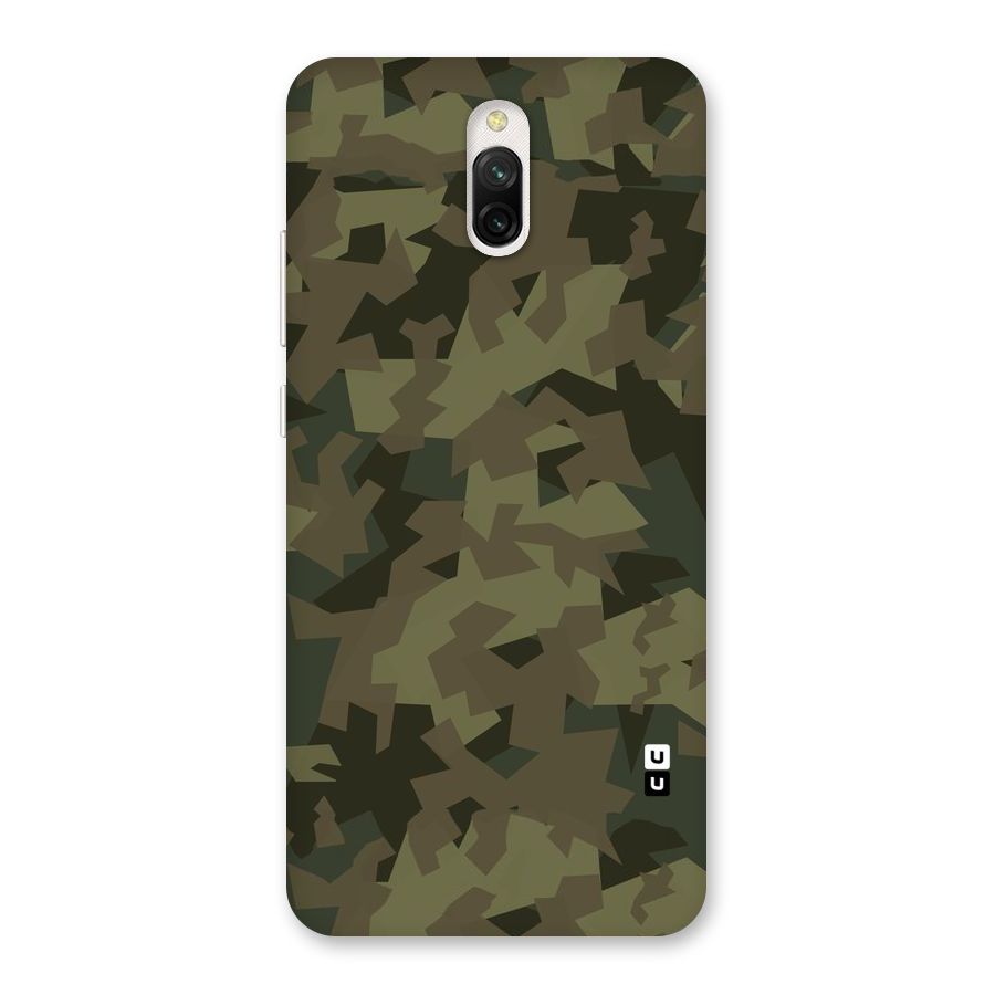 Army Abstract Back Case for Redmi 8A Dual