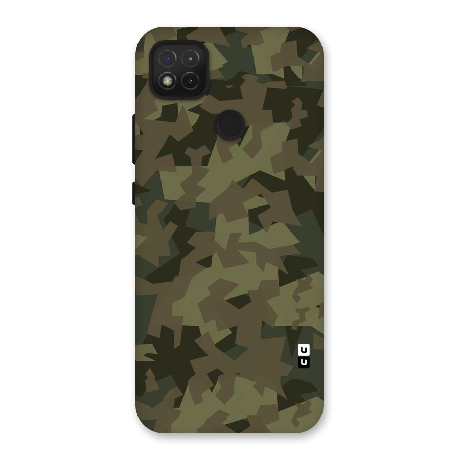 Army Abstract Back Case for Redmi 9