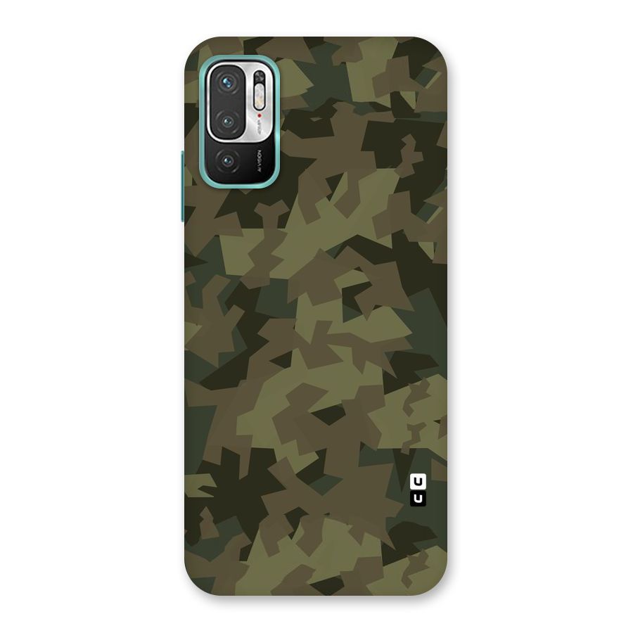 Army Abstract Back Case for Redmi Note 10T 5G