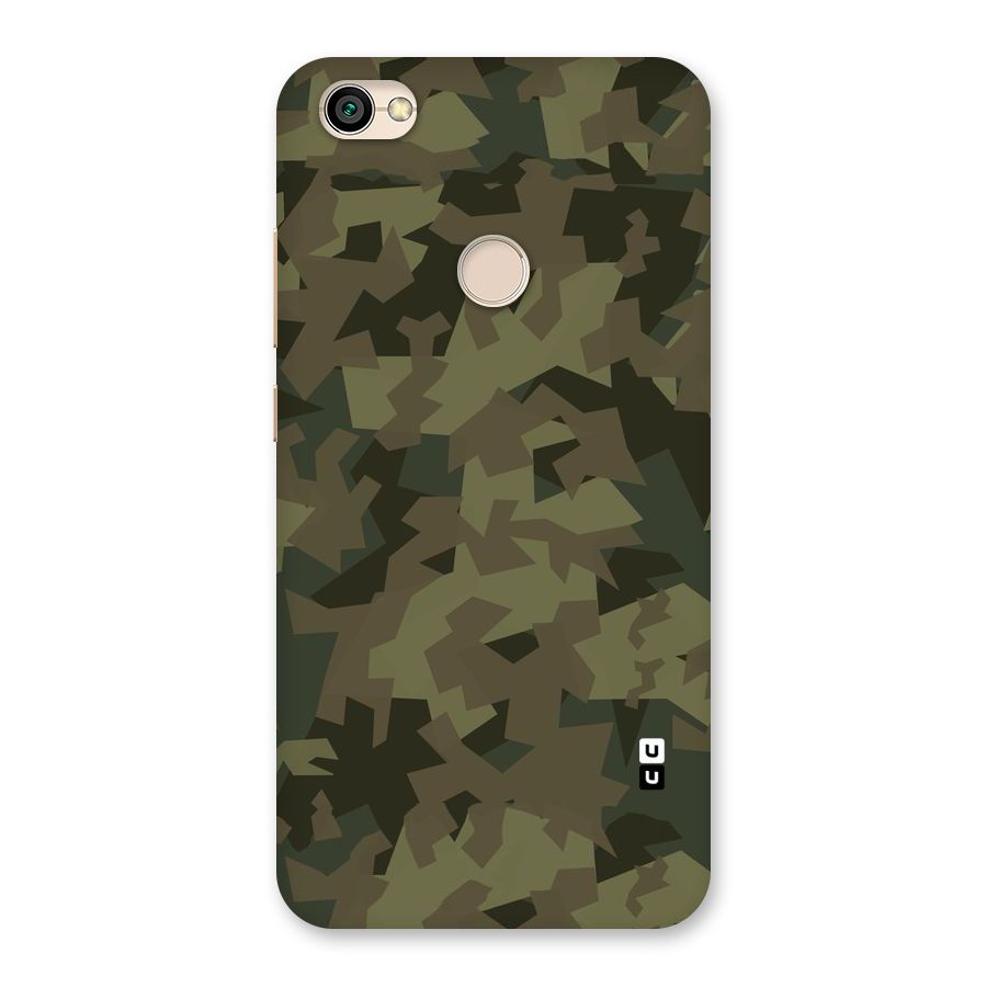 Army Abstract Back Case for Redmi Y1 2017