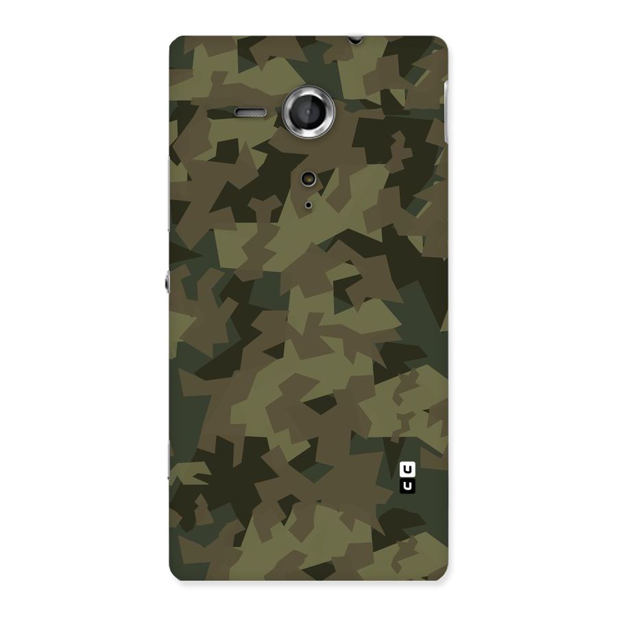Army Abstract Back Case for Sony Xperia SP