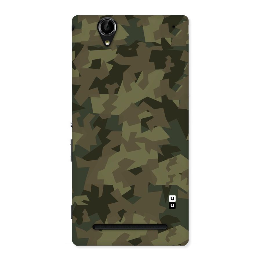 Army Abstract Back Case for Sony Xperia T2