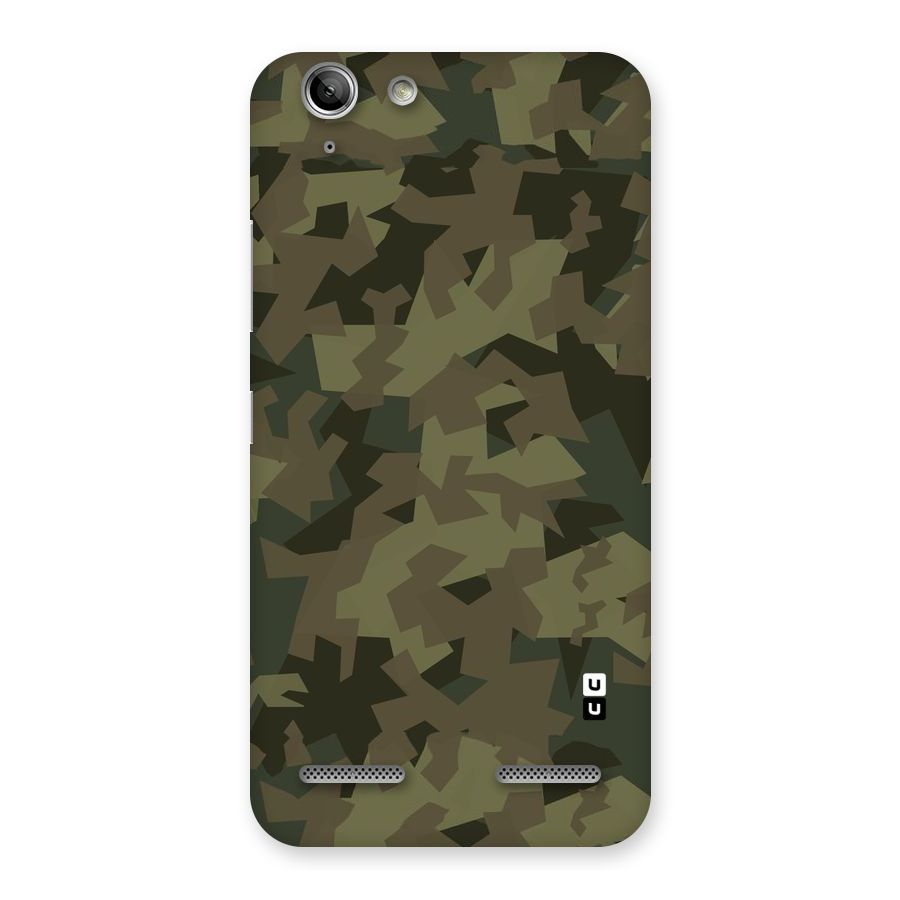 Army Abstract Back Case for Vibe K5