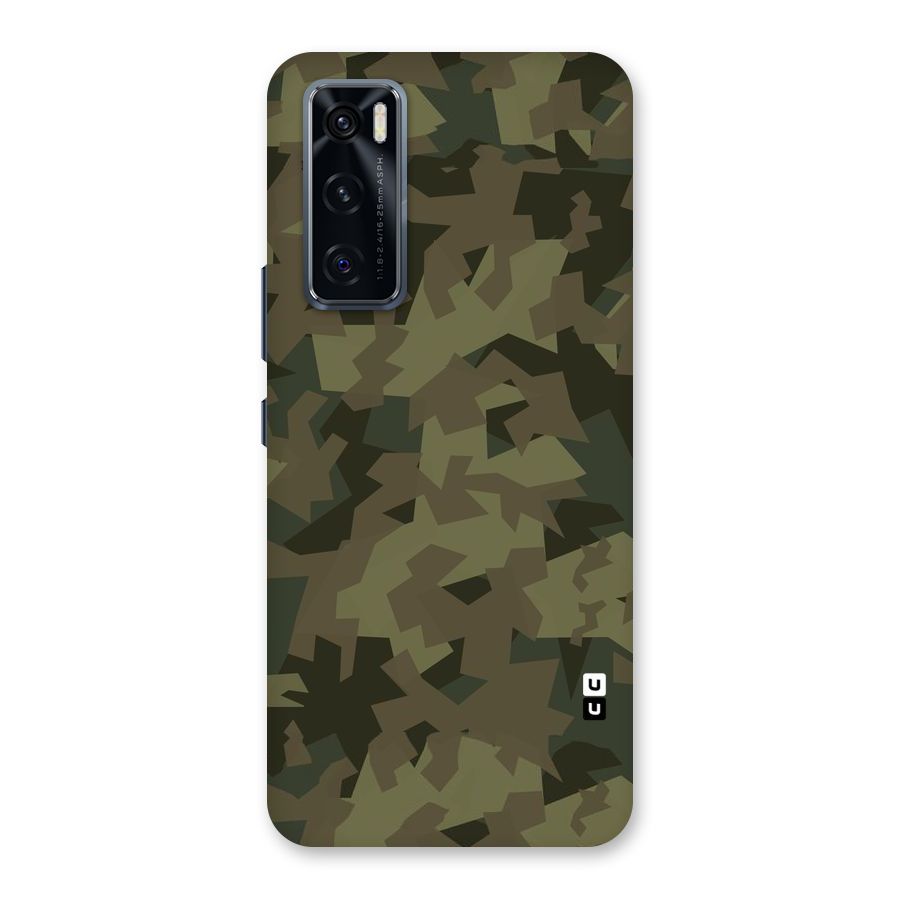 Army Abstract Back Case for Vivo V20 SE
