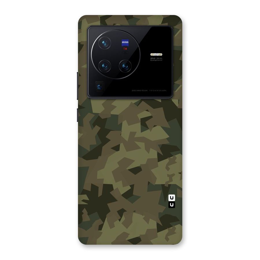 Army Abstract Back Case for Vivo X80 Pro