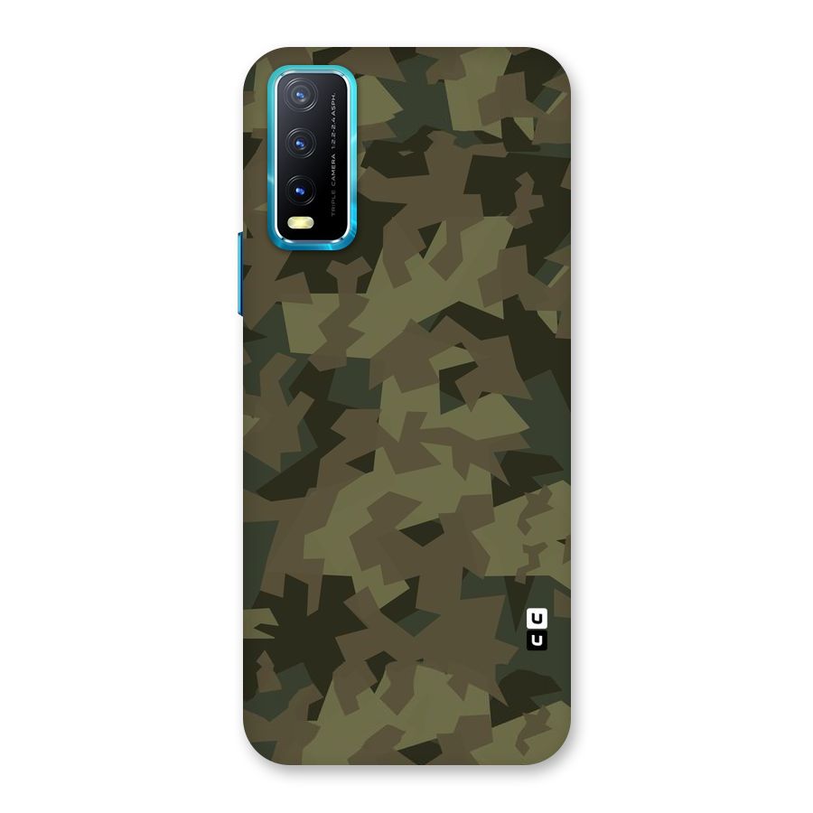 Army Abstract Back Case for Vivo Y20A