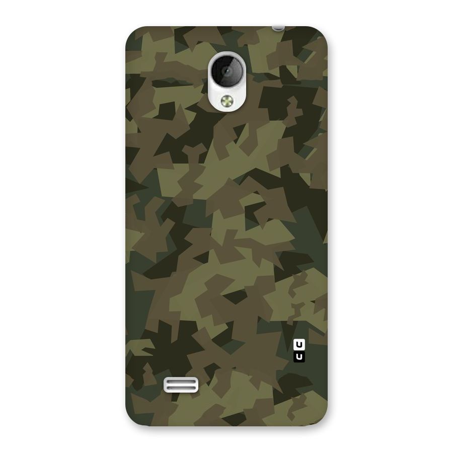 Army Abstract Back Case for Vivo Y21