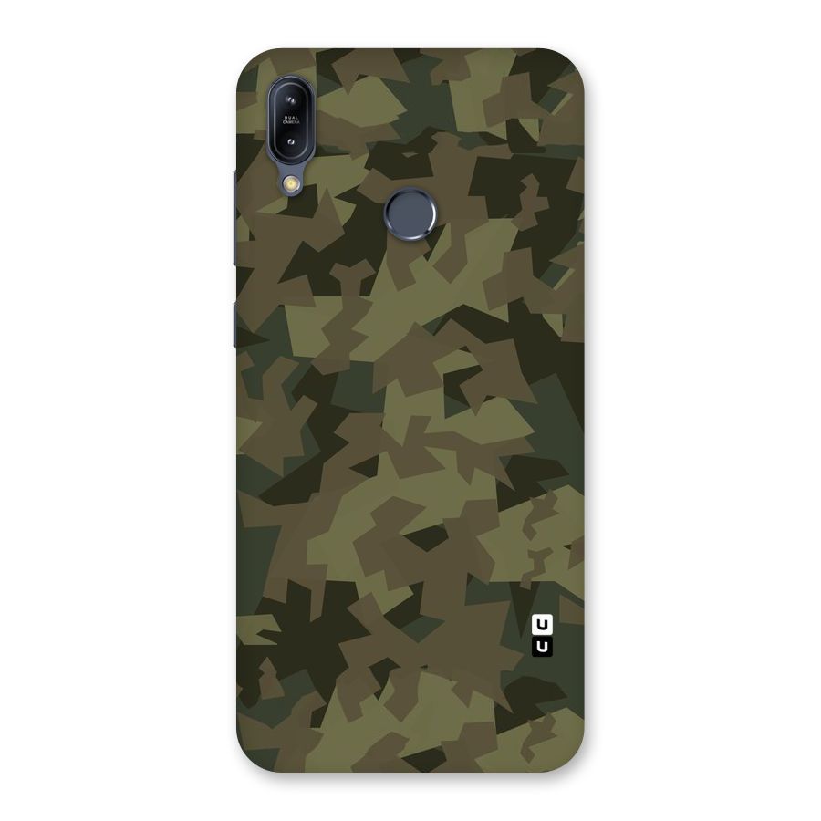 Army Abstract Back Case for Zenfone Max M2