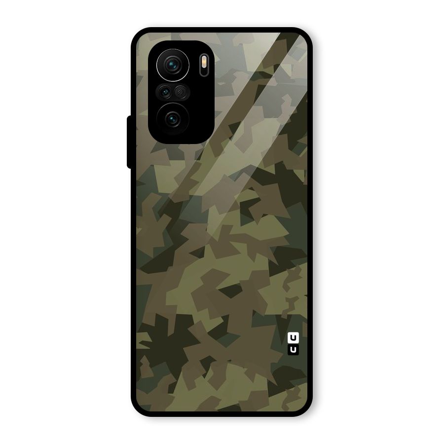 Army Abstract Glass Back Case for Mi 11X Pro