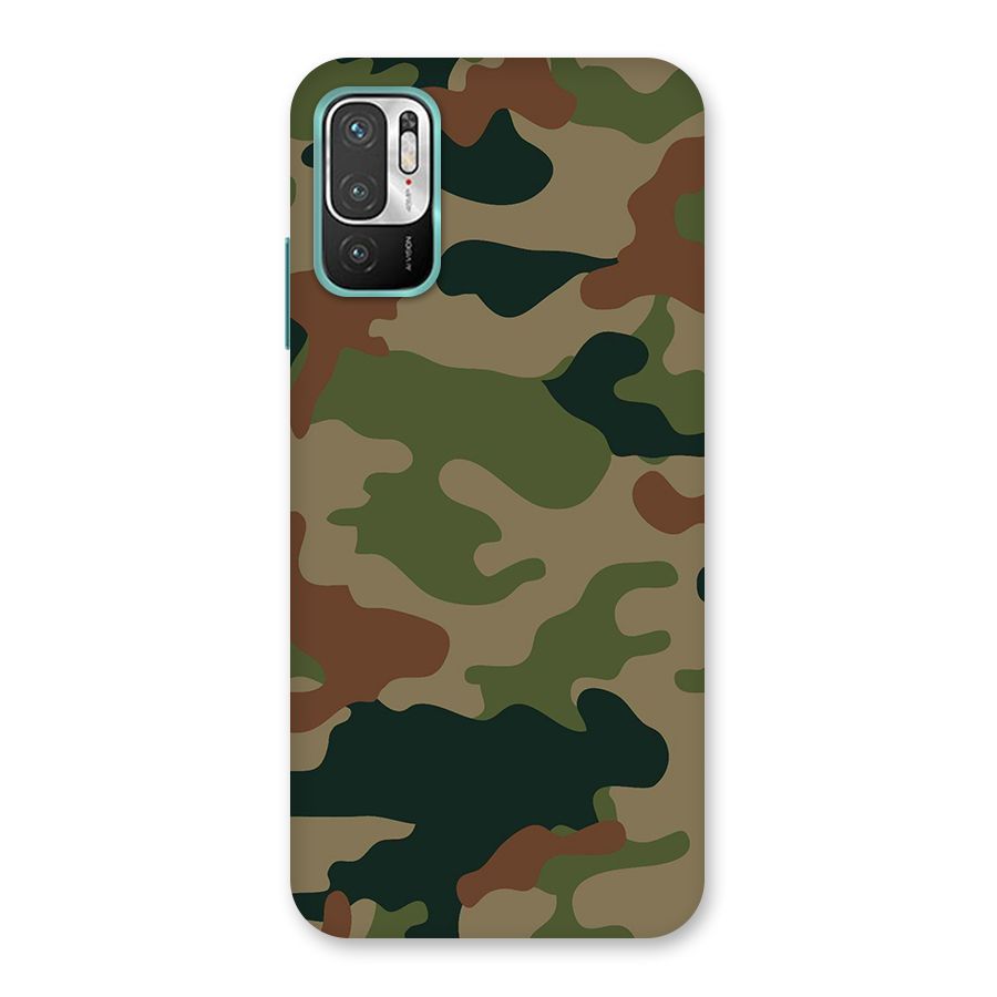 Army Camouflage Back Case for Redmi Note 10T 5G