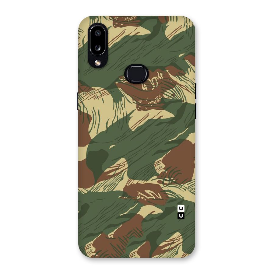 Army Design Back Case for Galaxy A10s