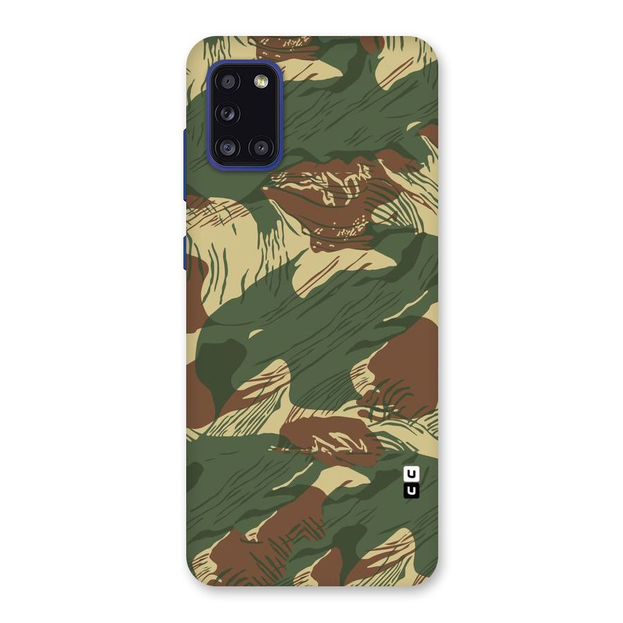 Army Design Back Case for Galaxy A31