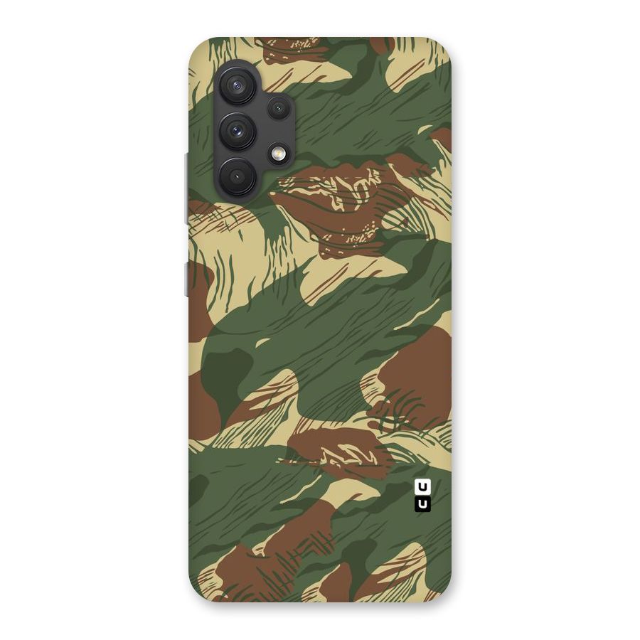 Army Design Back Case for Galaxy A32