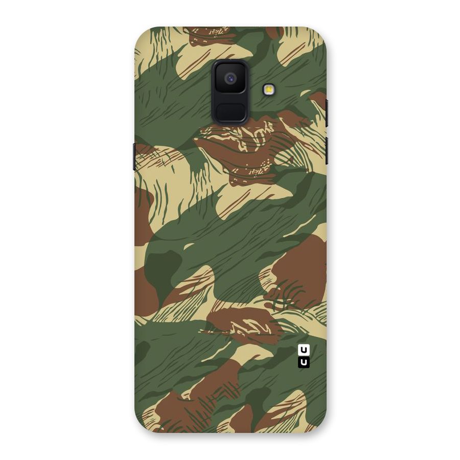 Army Design Back Case for Galaxy A6 (2018)