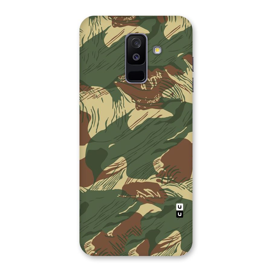 Army Design Back Case for Galaxy A6 Plus